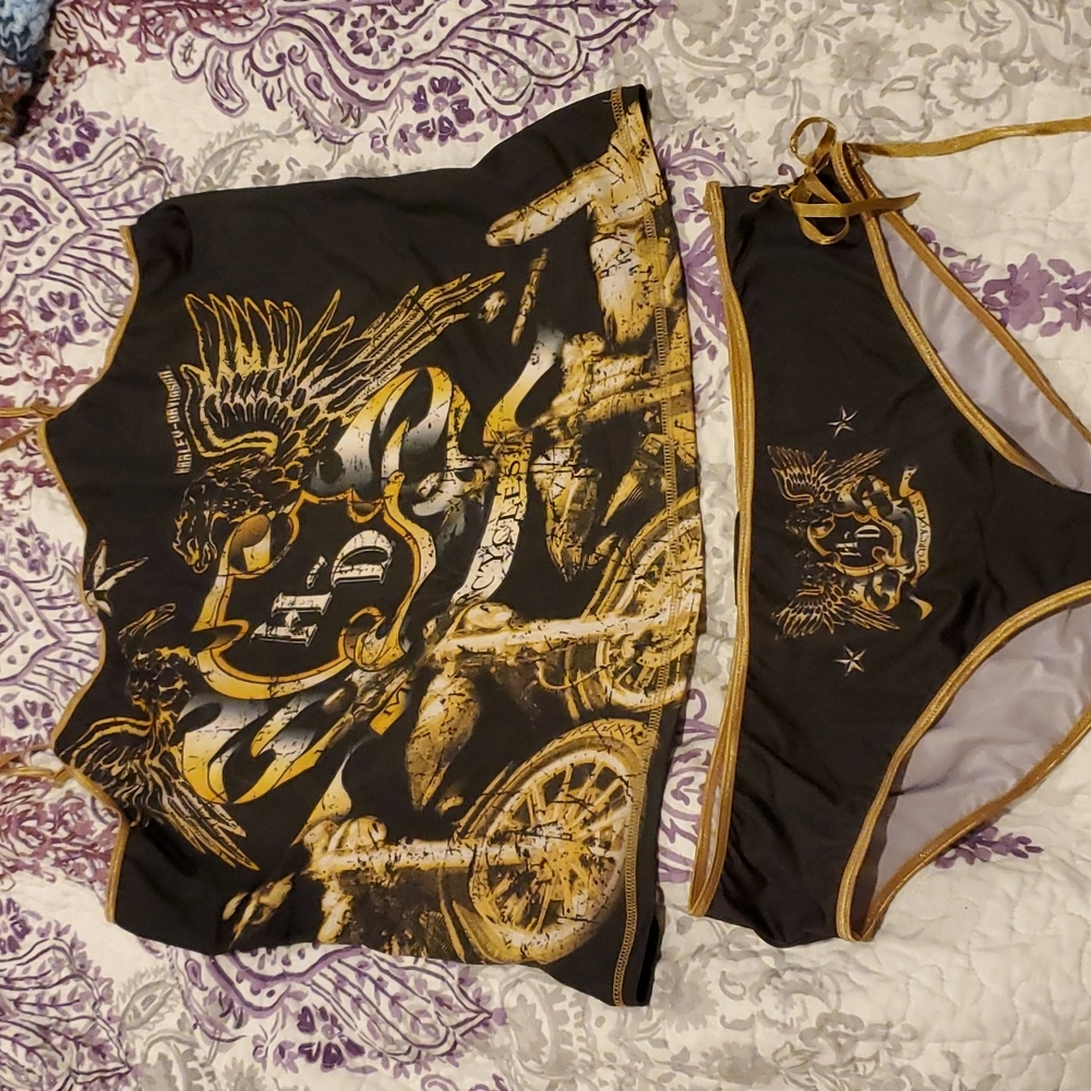 Harley-Davidson lingerie set